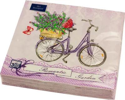 Бумажные салфетки Art Bouquet Путешествие в прованс 33x33см 3сл / 57294 (20шт)
