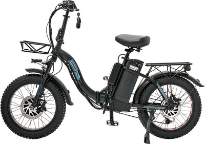 Электровелосипед Minako F11 Dual 48V 20 ah (черный)