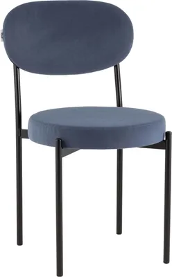 Стул Stool Group Бриф Original N / SG003-bmm-C079 (велюр пыльно-синий)