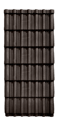 Лист кровельный SLAVDAH Полимерный 2200x1050x3 2.31м.кв. (серо-коричневый)