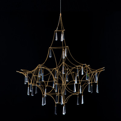 Люстра DeLight Collection Lucciola MD18001068-1E (золото матовый)