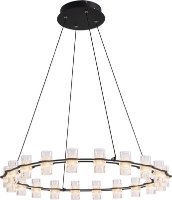Люстра DeLight Collection P0677-680A (черный)