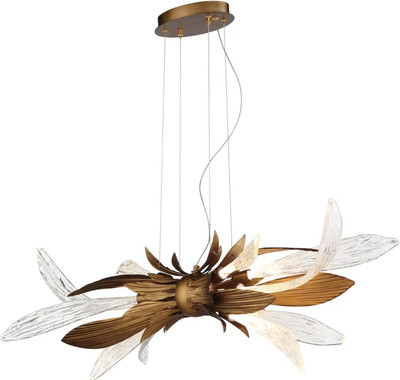 Люстра DeLight Collection RP168416-11 (бронзовый/прозрачный)