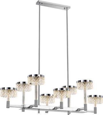 Люстра DeLight Collection Diamond cut MD21020075-8B (хром)