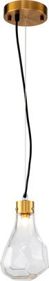Потолочный светильник DeLight Collection KR1197P-1 / dl-delight-collection-kr1197p-1-brass-clear