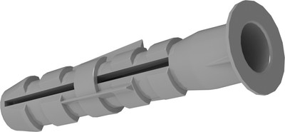 Дюбель распорный Optimplast 8х40мм с бортом (10шт, серый)