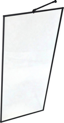 Душевая стенка MaybahGlass 119x195 / MGD-840-6 (прозрачное стекло/черный)