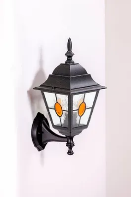 Бра уличное Oasis Light Quadro M lead Glass 79901MlgY Bl