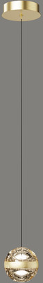Потолочный светильник DeLight Collection Frizzante MD23030088-1A (brass/champagne)