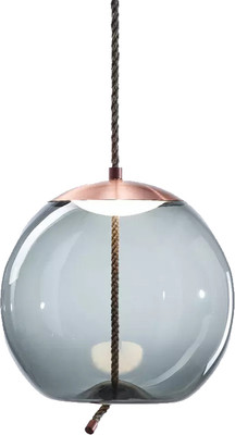 Потолочный светильник DeLight Collection Knot 9966P/C (copper/blue)