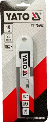 Набор сменных лезвий Yato YT-75262 (10шт)