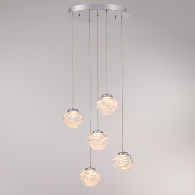 Люстра DeLight Collection MD25030003-5A (chrome/clear)
