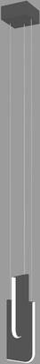 Потолочный светильник DeLight Collection MD25083003-1AY (silver grey)