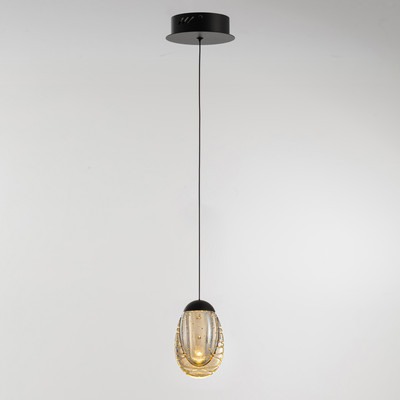 Потолочный светильник DeLight Collection MD25090022-1A (matt black/champagne)