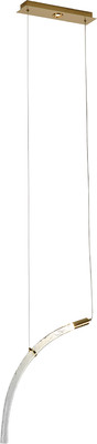 Потолочный светильник DeLight Collection OD2412-1 (gold/clear)