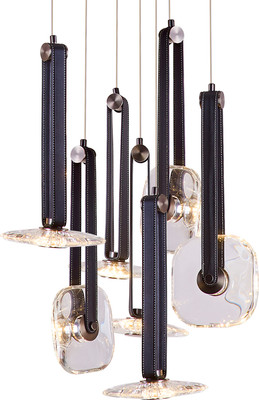 Люстра DeLight Collection OD2553-7 (black/clear)