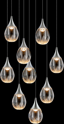 Люстра DeLight Collection Stilla MD24001004-9A (chrome/clear)