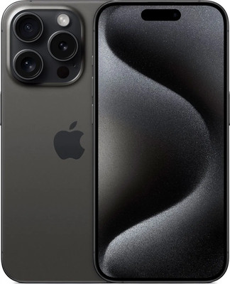 Смартфон восстановленный Apple iPhone 15 Pro 256GB ELNU грейд B (черный титан)