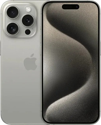 Смартфон восстановленный Apple iPhone 15 Pro 256GB ELNU Грейд A (натуральный титан)