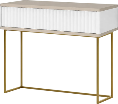 Туалетный столик Shtabe Royal 5015 эко (макиато/золото)