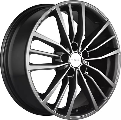 Литой диск Khomen KHW1812 Dargo/Jolion 18x7" 5x114.3мм DIA 66.5мм ET 37мм (Gray)