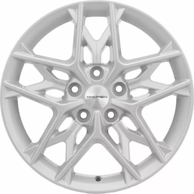 Литой диск Khomen KHW1709 CX-5/Seltos 17x7" 5x114.3мм DIA 67.1мм ET 50мм (F-Silver)