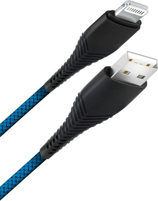 Кабель BoraSCO Fishbone Lightning (m) - USB (m) / 38509 (1м, синий)