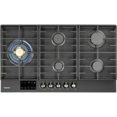 Газовая варочная панель Hiberg VM 9255 B