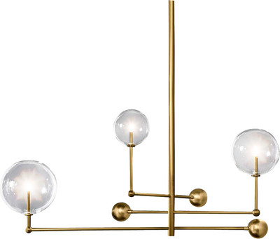 Люстра DeLight Collection Globe Mobile KG0835P-3 (brass)