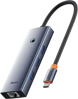 USB-хаб Baseus BS-OH109 / B0005280B811-11 (серый космос)