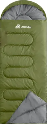 Спальный мешок RSP Outdoor Lager 250 / SB-LAG-250-OLGN-L (оливковый зеленый)
