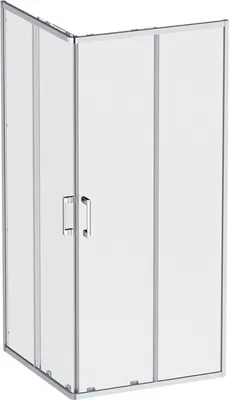 Душевой уголок AM.PM Above 90x90 / W9XG-403-9090-MT (хром матовый/прозрачное стекло)