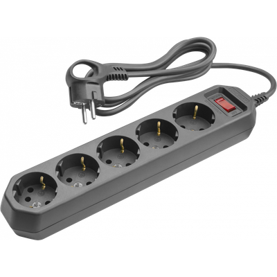 Сетевой фильтр Онлайт OSP-05-180-ESC-3x0.75-BL / 90 778