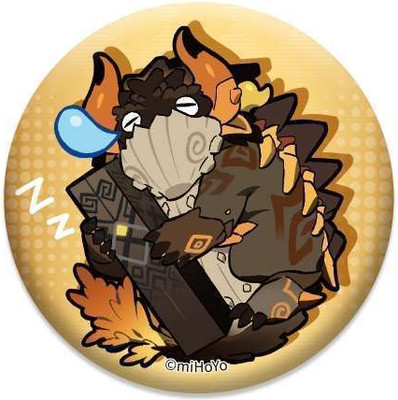 Значок miHoYo Chibi Expressions Character Can Badge Azhdaha / GEN212