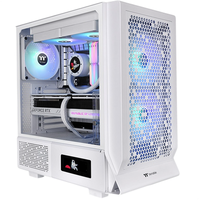 Корпус для компьютера Thermaltake Ceres 330 TG ARGB E-ATX / CA-1Y2-00M6WN-01 (белый, без БП)