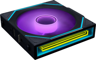 Вентилятор для корпуса Lian Li Uni Fan SL-INF Wireless 120 / G99.12SLIN1W1B.00 (черный)