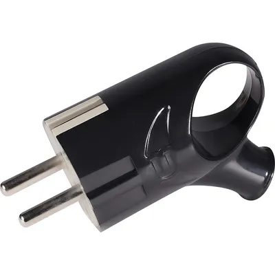 Вилка штепсельная SmartBuy SBE-16-P03-b (черный)
