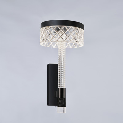 Бра DeLight Collection Diamond cut MB21020075-1A (черный матовый)