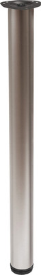 Опора мебельная AKS Круглая d60 h820 винт М10 (сатин)