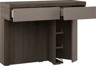 Туалетный столик Ангстрем Анри АН-500.11 (Я16) исп.11 Д4 (Н) (давос трюфель/темный лен )