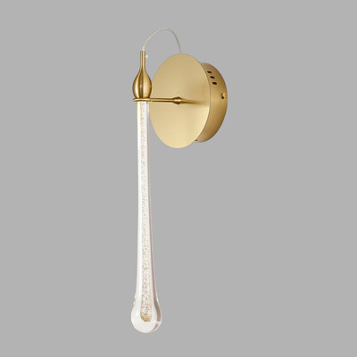 Бра DeLight Collection Teardrop OM8201009-wall (золото)