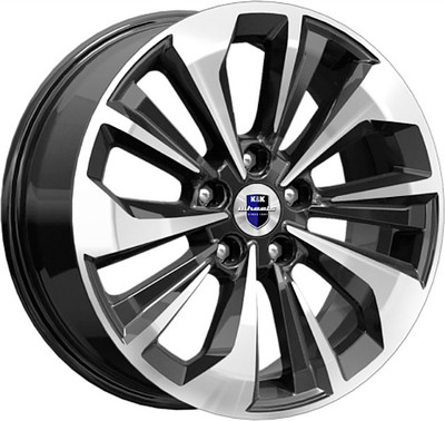 Литой диск K&K Авиор 17x7" 5x112мм DIA 57.1мм ET 45мм Алмаз черный