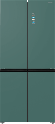 Холодильник с морозильником Maunfeld MFF190NFDGN Matt Inverter