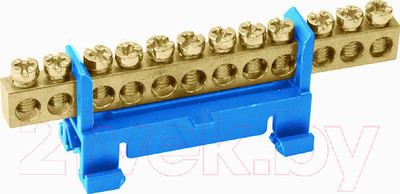 Шина нулевая TDM SQ0801-0015 с DIN-изолятором