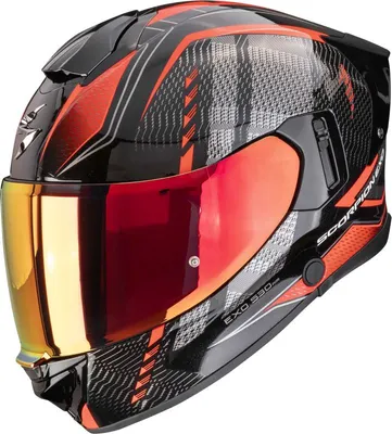 Мотошлем Scorpion Exo EXO-530 Air Theras (L, черный/красный)