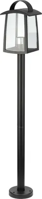 Фонарь уличный Oasis Light Unite 2736-1000Cl Bl