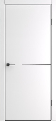 Дверь межкомнатная el'Porta ПП Порта-50.1 B 70х200 (Alaska, черный)