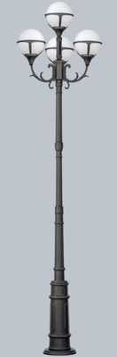 Фонарь уличный Oasis Light Genova 88110C/16/E7 Bl
