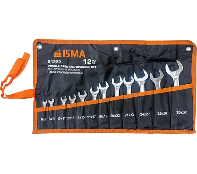 Набор ключей ISMA 5122P Black (67579)