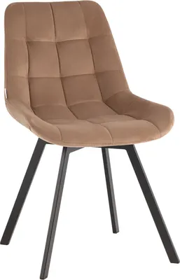 Стул Stool Group Флекс / AV 405-N07-K10PM-9005 (велюр капучино/черный муар)